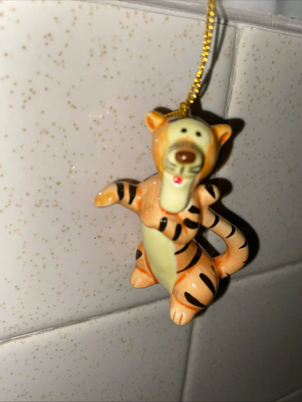 Vintage‎ Disney Japan Tigger Ceramic Figure Ornament Winnie The Pooh Collectible